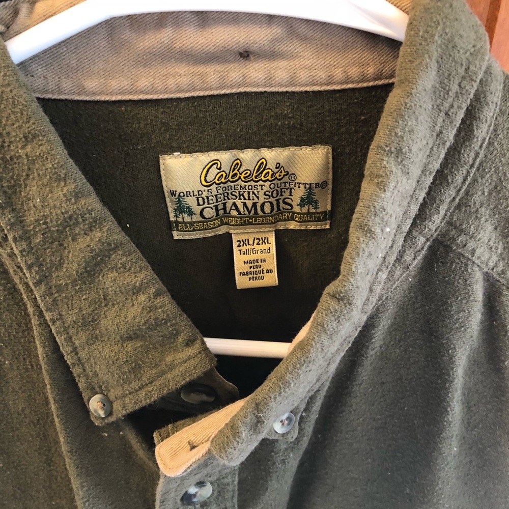 Cabelas Button Up Shirt